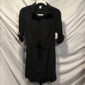 🌺NWT Old Navy Black Long Sleeve Dress (Bundled price-BIN2)